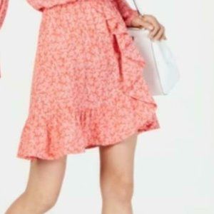 MICHAEL Michael Kors Womens Faux Wrap Asymmetric